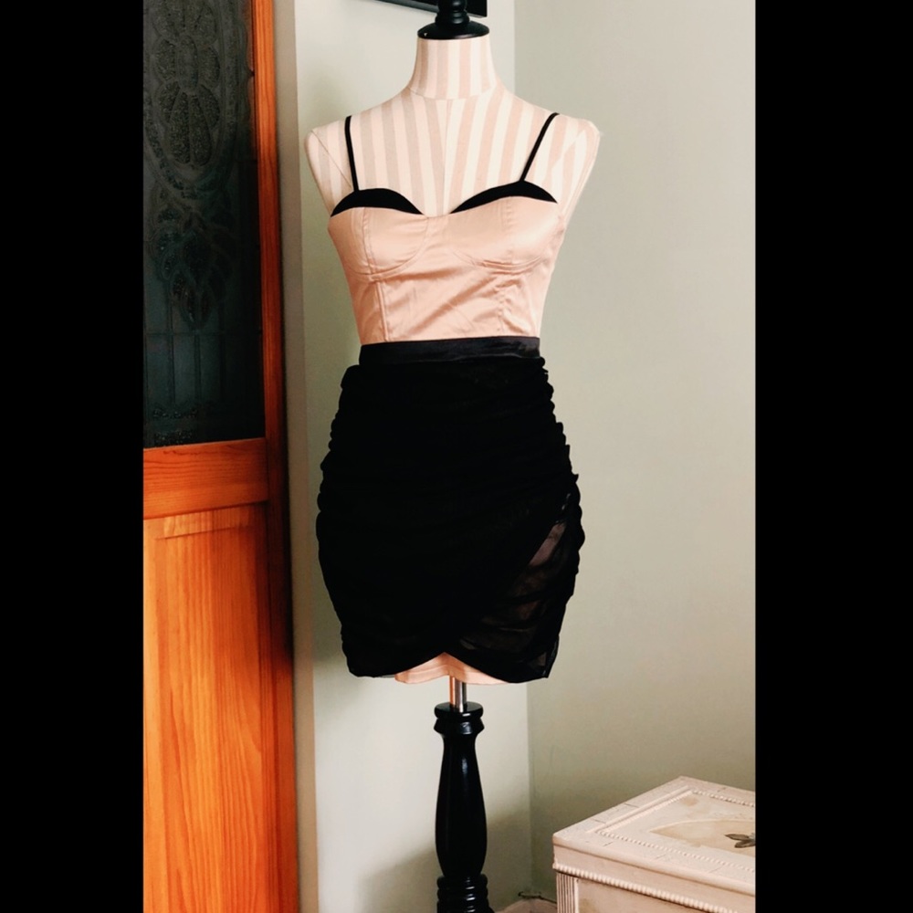 Bustier Wrap Dress